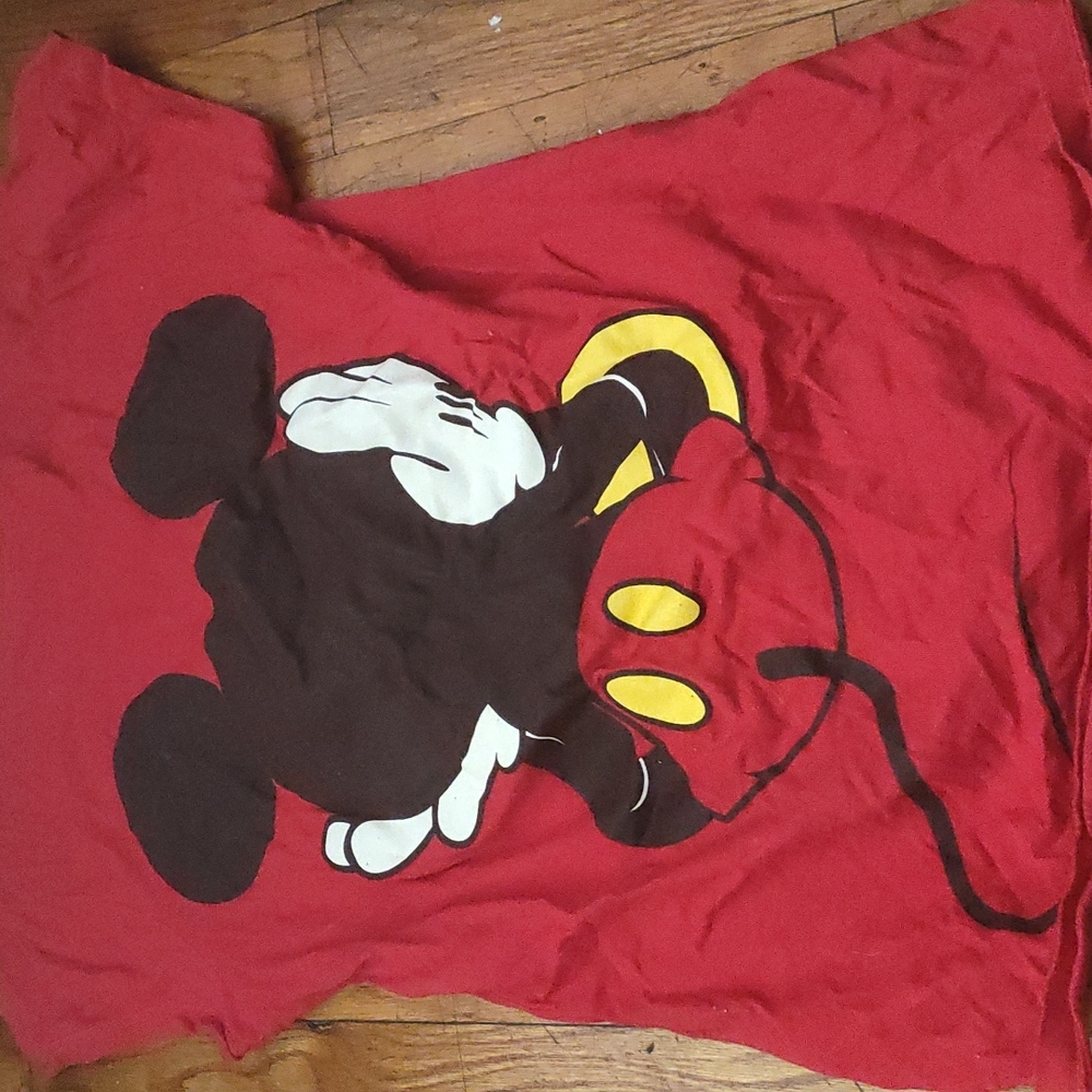 Red Mickey Tee - Picture 2 of 2